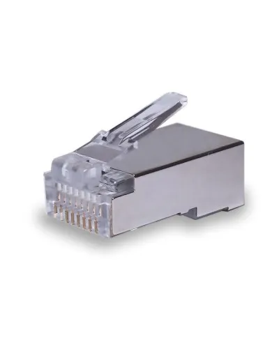 Коннекторы 8P8C FTP Cat.5e (RJ-45) 2pb (100шт) (10-0234). Разъем RJ-45. SUPRLAN в Вологде