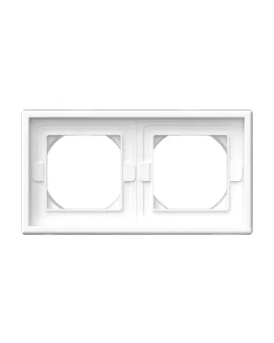 ArtGallery Aqua рамка 2-местная, IP44, белый (GAL440102). Рамка. Systeme Electric в Вологде