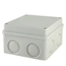 Коробка ОП 110х110х70мм, крышка на винтах, IP55, 8вх., без гермовводов (SQ1401-0824). Распаячная коробка. TDM ЕLECTRIC