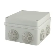 Коробка ОП 110х110х70мм, крышка на винтах, IP55, 8вх. (SQ1401-0124). Распаячная коробка. TDM ЕLECTRIC