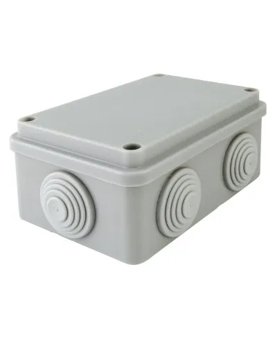 Коробка ОП 120х80х50мм, крышка, IP55, 6 вх. (SQ1401-0505). Распаячная коробка. TDM ЕLECTRIC в Вологде