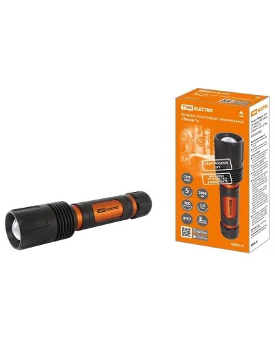 Фонарь «Титан 1» 20Вт,  IPX7, ЗУ (SQ0350-0060). Фонарь. TDM ЕLECTRIC в Вологде