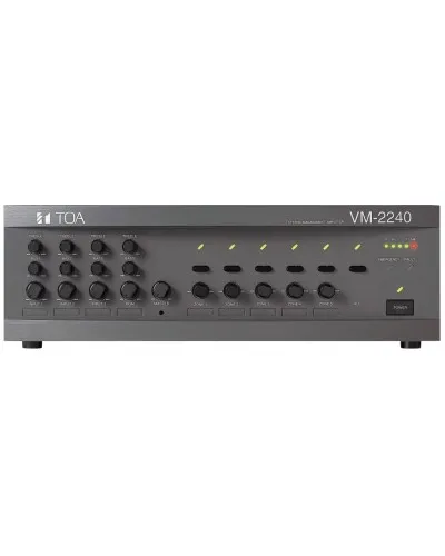 VM-2240 ER (TOA). Усилитель трансляционный зональный, 240 Вт. TOA в Вологде