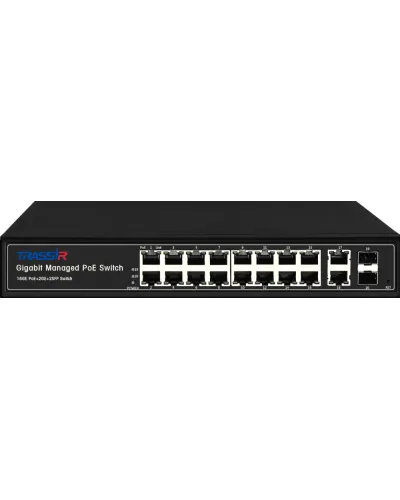 TR-NS24202S-300-16PoE. Коммутатор с PoE. Trassir в Вологде