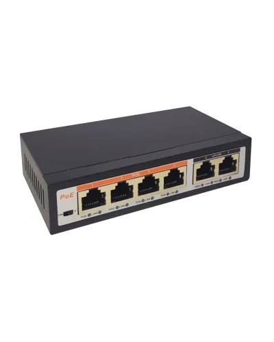 TI-204P, SIP коммутатор. Коммутатор с питанием по PoE. True-IP в Вологде