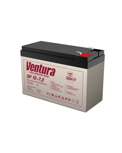 Ventura GP 12-7,2. Аккумулятор герметичный свинцово-кислотный. Ventura в Вологде