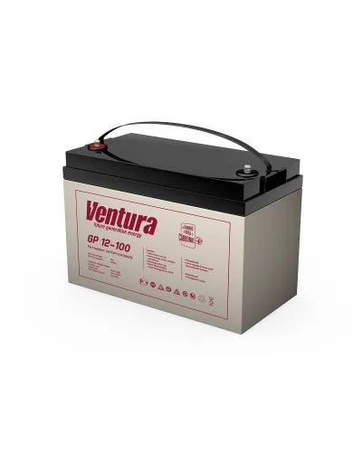 Ventura GP 12-100. Аккумулятор герметичный свинцово-кислотный. Ventura в Вологде