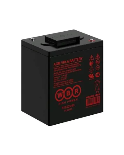 WBR EVX225-6G. Аккумулятор герметичный свинцово-кислотный. WBR в Вологде