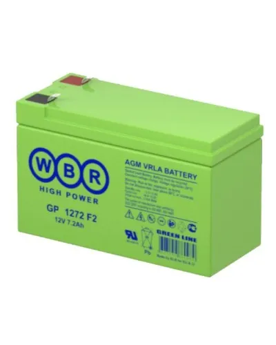 WBR GP1272 F2 (12V28W). Аккумулятор герметичный свинцово-кислотный. WBR в Вологде