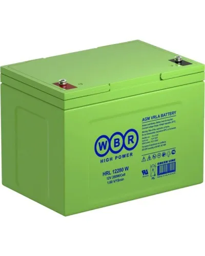 WBR HRL12280W. Аккумулятор герметичный свинцово-кислотный. WBR в Вологде