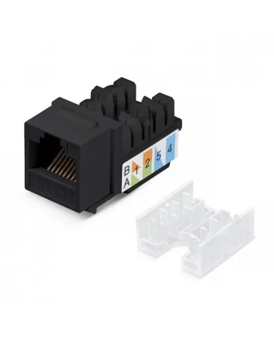 WR-KJ-RJ45-C5E-90-SW-BK. Вставка Keystone Jack RJ-45. WRLine в Вологде