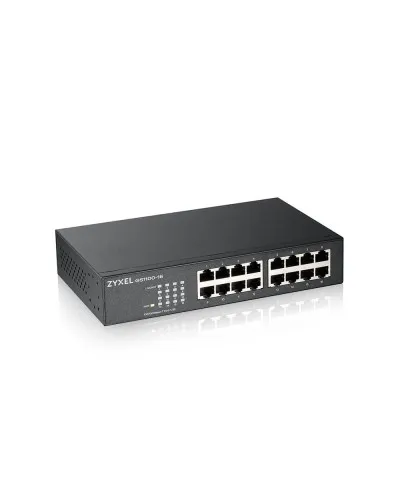 GS1100-16-EU0103F. Коммутатор 16xGE, rack 19, бесшумный. ZYXEL в Вологде