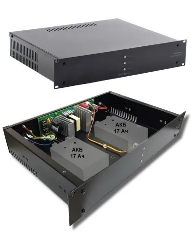 СКАТ-1200У RACK (СКАТ ИБП-12/7-2x17-RACK) (2141). Источник вторичного электропитания резервированный. Бастион в Вологде