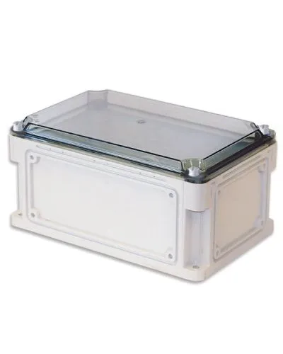 Корпус RAM box 600х300х146, высота крышки 21 мм, IP67 (563211). Корпус с фланцами и прозрачной крышкой, без монтажной платы. ДКС в Вологде
