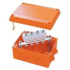 Коробка FS 100х100х50 5P (FSB10510): Коробка ответвительная огнестойкая из термопласта