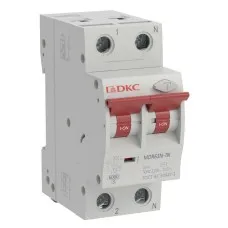 YON max MDR, 1P+N, 30mA, 32A, 6kA, А (MDR63N-1N2C32-A). Автоматический выключатель дифференциального тока. ДКС