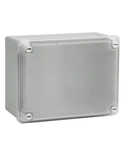 Коробка ответвительная с гладкими стенками IP56, 240х190х90 (54220). Коробка ответвительная с гладкими стенками и матовой крышкой. ДКС в Вологде