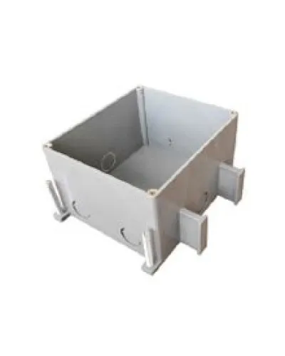 Коробка для люков в пол на 2 поста BOX/2+2ST66 (70125): Коробка для люков в пол на 2 поста 45х45мм + 2 модуля 45х22,5 (70025), пластик в Вологде
