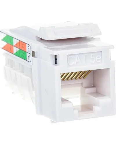 Механизм розетки компьютерной RJ-45. кат.5е. UTP LK45 (856100): Механизм розетки компьютерной в Вологде