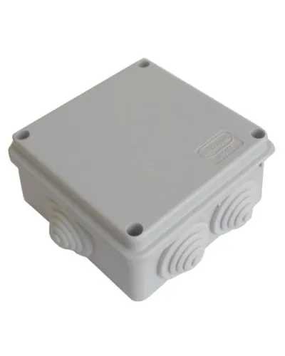 Коробка JBS100 100х100х55, 6 вых., IP55, серая (44007). Коробка монтажная. Экопласт в Вологде