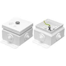 КМ-О (8к)-IP55 0808, 4 ввода. Коробка монтажная огнестойкая. Гефест