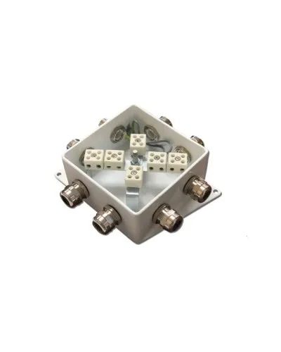 КМ-О (12к*6,0)-IP66-120х120, два ввода: Коробка монтажная огнестойкая в Вологде