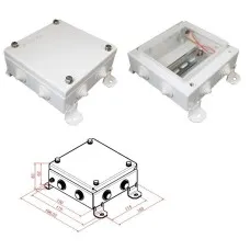 КМ IP55-1515. Коробка монтажная электротехническая. Гефест