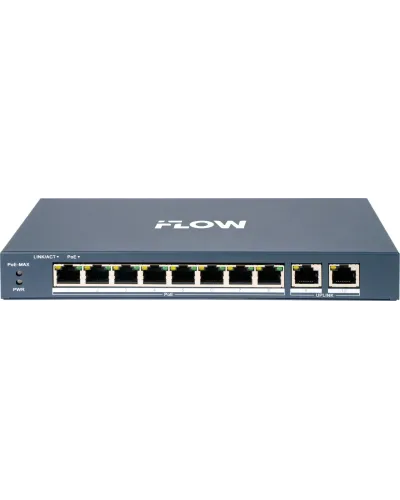 F-SW-EU410POE-V/L. Сетевой PoE коммутатор. i-FLOW в Вологде