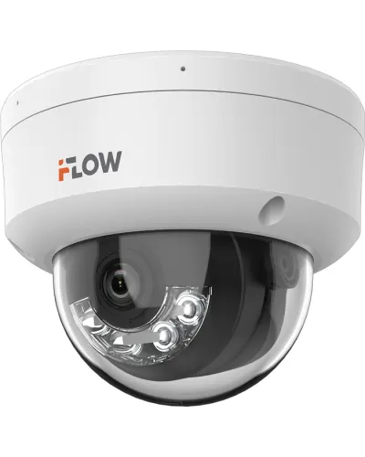 F-IC-2422C2MS(4мм). Бюджетная IP-видеокамера купольная. i-FLOW в Вологде