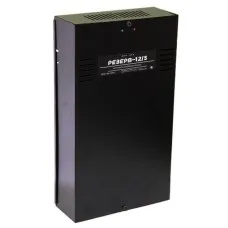Резерв 12/5 PRO (цвет корпуса черный). Источник вторичного электропитания резервированный. МикроКомСервис