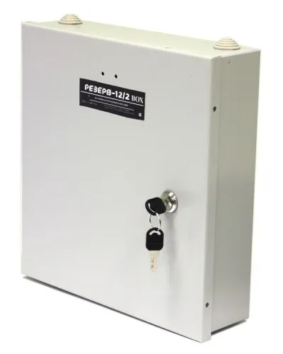 Резерв 12/5 BOX PRO (цвет корпуса черный). Источник вторичного электропитания резервированный. МикроКомСервис в Вологде