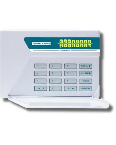 W500BL Optima. Объектовый прибор с встроенными GSM, РПП БРИЗ и Ладога-РК и проводными шлейфами. Проксима в Вологде