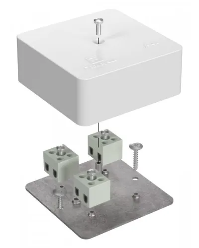 Коробка огнестойкая 75х75х30 (40-0450-FR2.5-6). Коробка огнестойкая для открытой установки. Промрукав в Вологде