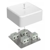 Коробка огнестойкая для к/к 40-0470-FR2.5-8 Е15-Е120 103х103х45. Коробка огнестойкая. Промрукав