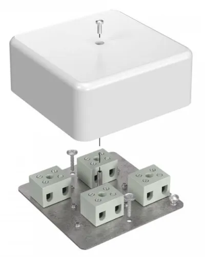 Коробка огнестойкая для к/к 40-0470-FR2.5-8 Е15-Е120 103х103х45. Коробка огнестойкая. Промрукав в Вологде