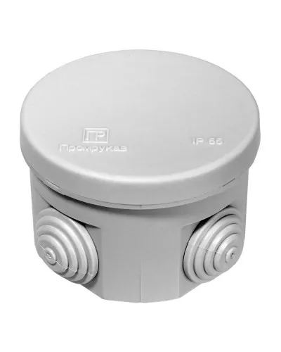 Коробка распаячная 70х50 (40-0110). Коробка распаячная для о/п 70х50. Промрукав в Вологде
