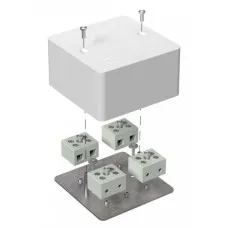 Коробка огнестойкая для к/к 40-0460-FR2.5-8 Е15-Е120 85х85х45. Коробка огнестойкая. Промрукав