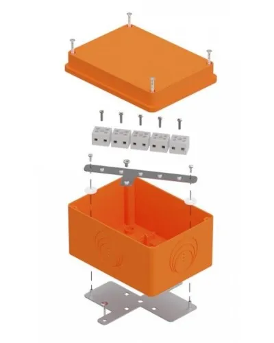 Коробка огнестойкая 150х110х90 E15-E120 для о/п (40-0351-FR1.5-10). Коробка огнестойкая для открытой установки. Промрукав в Вологде