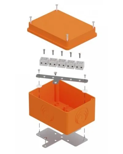 Коробка огнестойкая 150х110х90 E15-E120 для о/п (40-0351-FR2.5-10). Коробка огнестойкая для открытой установки. Промрукав в Вологде