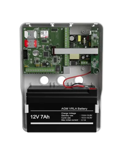 Mega v.5 LTE в корпусе (под АКБ 1,2-7 Ач с БРП 12V 2,5А). Панель охранная радиоканальная. Ритм в Вологде