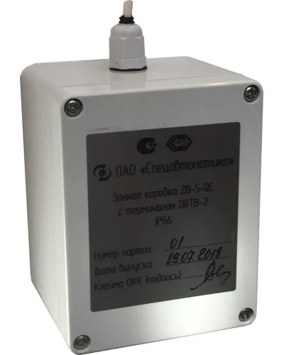 ZB-5-QC с DRTB-2 исп.01. Монтажная зонная коробка. Спецавтоматика, Москва в Вологде