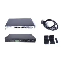 Тромбон IP-K8-Л. Коммутатор с PoE. ТРОМБОН